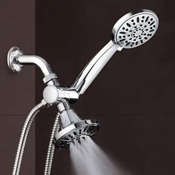 AquaDance 3-Way Combo Shower Head - Best Luxurious Experience