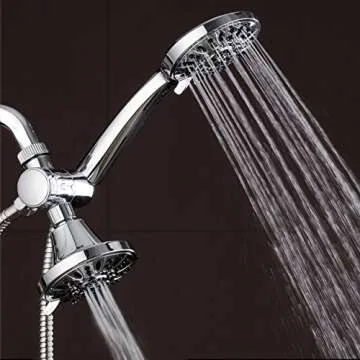 AquaDance 3-Way Combo Shower Head - Best Luxurious Experience