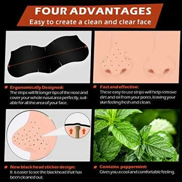 Deep Cleansing Blackhead Strips for Men - 120 Count