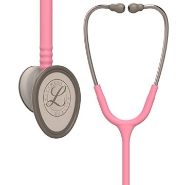 3M Littmann Lightweight II S.E. Stethoscope, 2456, 28" Pearl Pink Tube