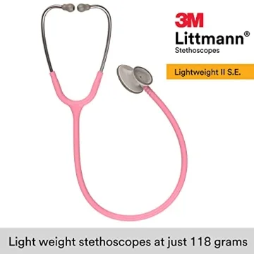 3M Littmann Lightweight II S.E. Stethoscope in Pearl Pink