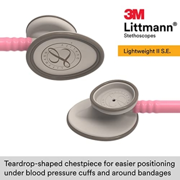 3M Littmann Lightweight II S.E. Stethoscope in Pearl Pink
