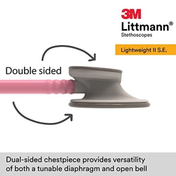 3M Littmann Lightweight II S.E. Stethoscope in Pearl Pink