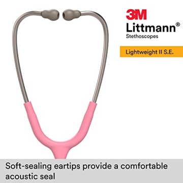 3M Littmann Lightweight II S.E. Stethoscope in Pearl Pink