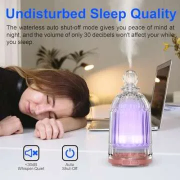 Stylish DOUDING Essential Oil Diffuser with Auto Shut-Off