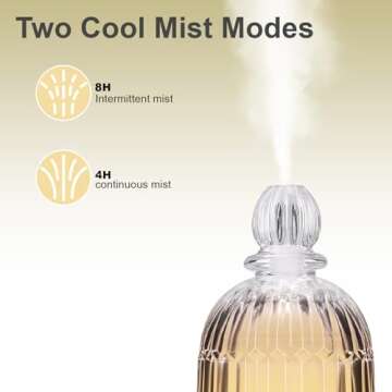 Stylish DOUDING Essential Oil Diffuser with Auto Shut-Off