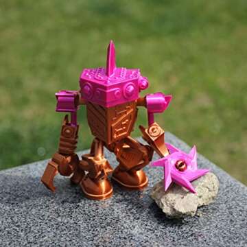 Polymaker Silk PLA Filament 1.75mm, Shiny White PLA 3D Printer Filament Silk 1kg - PolyLite 1.75mm PLA Filament Silk White Filament 1.75mm Pearl PLA 3D Filaments