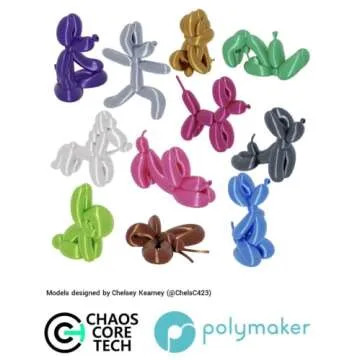 Polymaker Silk PLA Filament 1.75mm, Shiny White PLA 3D Printer Filament Silk 1kg - PolyLite 1.75mm PLA Filament Silk White Filament 1.75mm Pearl PLA 3D Filaments