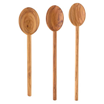 Eddington Olive Wood Cooking Spoon Set - Elegant & Durable