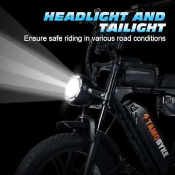 Tamobyke V29Pro Electric Bike for Off-Road Fun