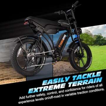 Tamobyke V29Pro Electric Bike for Off-Road Fun