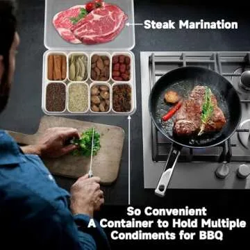 Versatile HOTYPXQ Snack Tray with Lid for Easy Transport