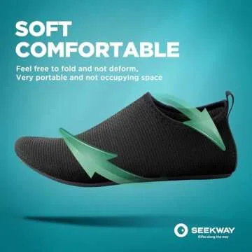 SEEKWAY Aqua Shoes Quick-Dry Slip-on for Beach Yoga