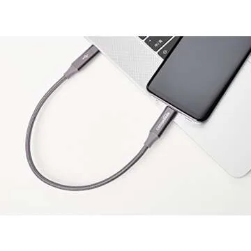 High-Speed USB-C to USB-C Charging Cable by Amazon Basics