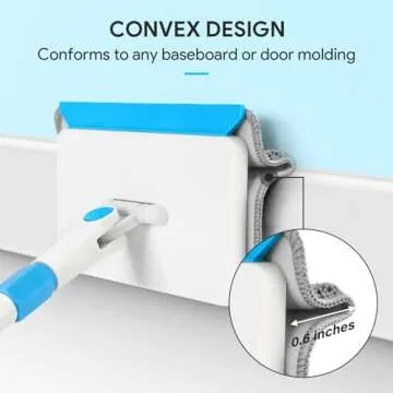Baseboard Cleaner Tool with Handle – Versatile Cleaning Solutions for Every Home