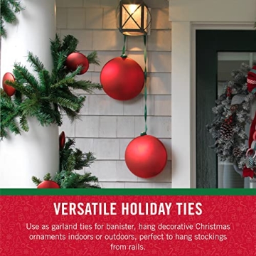 VELCRO Holiday Garland Ties for Easy Decorative Solutions