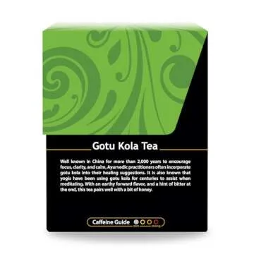 Buddha Teas Gotu Kola Tea - Organic & Caffeine-Free Herbal Wellness