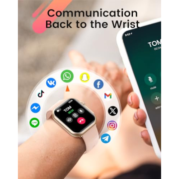 Smart Watch for Fitness Tracker: 30 Day Battery Life