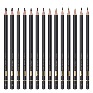 MARKART 14-Piece Professional Drawing Pencil Set - Artists' Choice