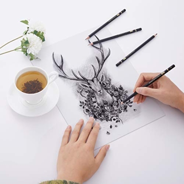 MARKART 14-Piece Professional Drawing Pencil Set - Artists' Choice