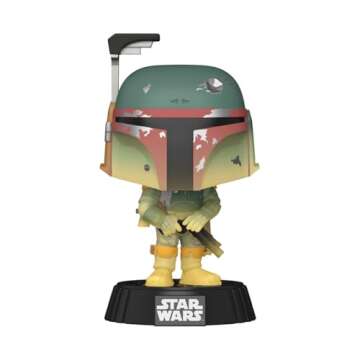 Funko POP! Star Wars: Boba Fett - Glow in The Dark - Collectible Vinyl Figure for Fans of All Ages