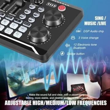 Live Sound Card with Effects and Voice Changer