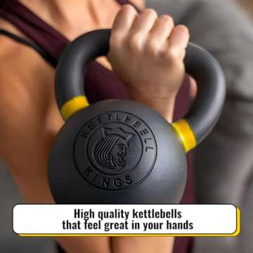 Kettlebell Kings Adjustable Weights for Strength Training