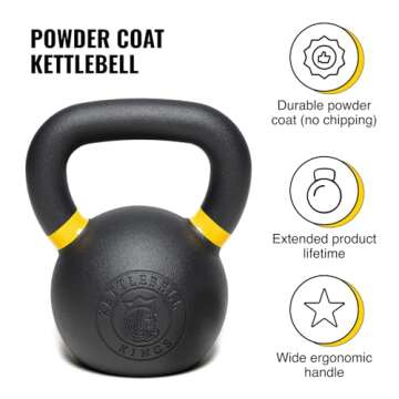 Kettlebell Kings Adjustable Weights for Strength Training