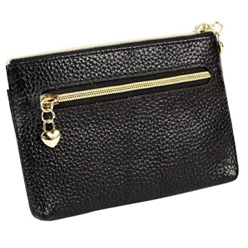 Stylish Genuine Leather Mini Wallet Pouch for Women