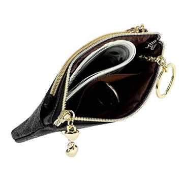 Stylish Genuine Leather Mini Wallet Pouch for Women