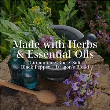 Fiery Wall of Protection Oil by Art of the Root | Handmade with Herbs & Essential Oils | Conjure, Wiccan, Hoodoo, Pagan & Magick