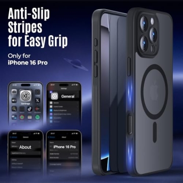 iPhone 16 Pro Case - Shockproof & MagSafe Compatible