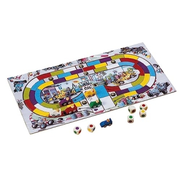 HABA Monza Board Game for Kids - Fun Racing Adventure