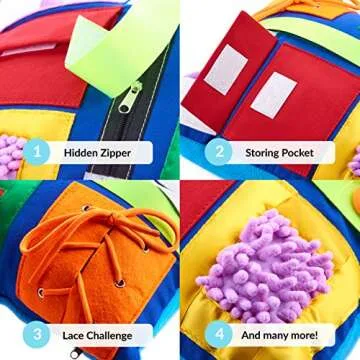 Fidget Pillow for Alzheimer’s and Dementia Relief