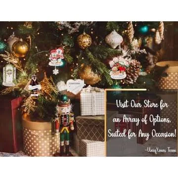 UniqXmas Personalized Workout Christmas Ornament 2024 | Weightlifting Gym Chair Barbell & Dumbbell for Xmas Tree | Unique Keepsake Gift for Weightlifter & Fitness Lover - Custom Name & Year