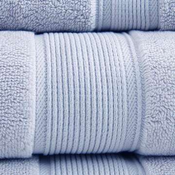 Luxurious 800GSM Cotton Bath Towel Set by Madison Park