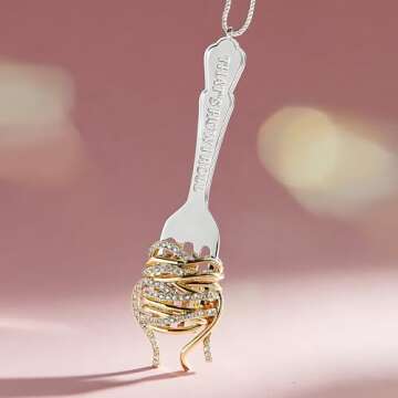 COXTNBIO 2024 Christmas Ornaments Hanging Ornaments for Christmas Tree Decorations| Pasta Ornament Keepsake Gifts for Sisters Mother Grandma Women