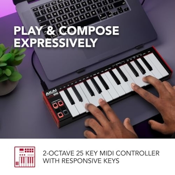 AKAI Professional LPK25 USB MIDI Keyboard Controller
