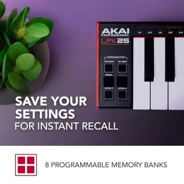 AKAI Professional LPK25 USB MIDI Keyboard Controller