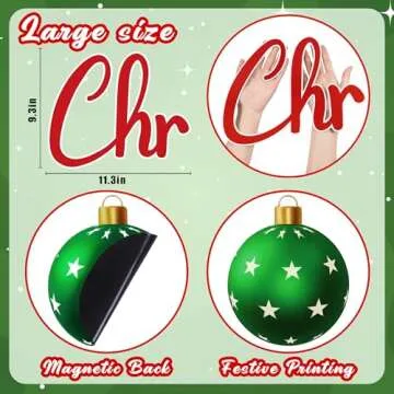 Christmas Garage Door Magnets: 32PCS Holiday Decor