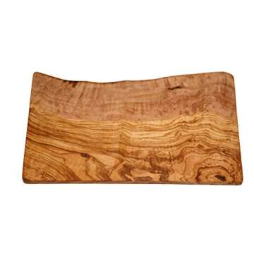 Cucina Priolo - Unique Natural Handcrafted Olive Wood Rustic Cutting Board by Cucina Priolo