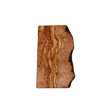 Cucina Priolo - Unique Natural Handcrafted Olive Wood Rustic Cutting Board by Cucina Priolo