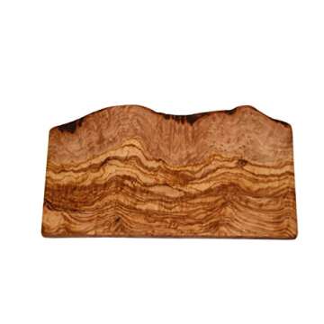 Cucina Priolo - Unique Natural Handcrafted Olive Wood Rustic Cutting Board by Cucina Priolo