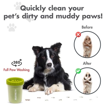 Dexas MudBuster Portable Paw Washer for Clean Paws