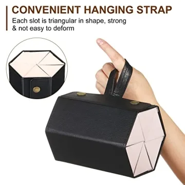 PATIKIL 6-Slot Sunglasses Organizer Case for Travel