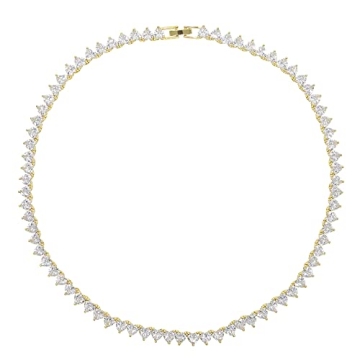 Elegant Iced Out Choker Necklace for Women | Valentine's Day Gift