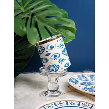 Stylish Beccalame Big Eye Ceramic Jar for Every Home