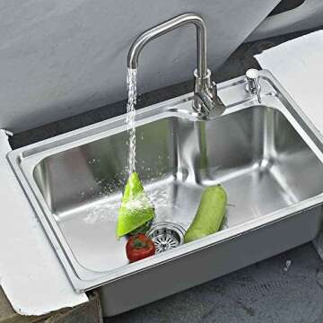 URSMART Silicone Dish Sponge - Eco-Friendly Kitchen Essential