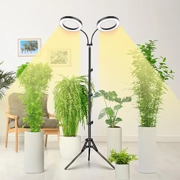 LORDEM Dual-Head Grow Light for Indoor Plants