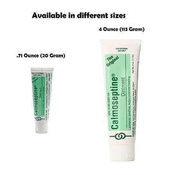 Calmoseptine Ointment Tube 4 Ounce (Pack of 2)